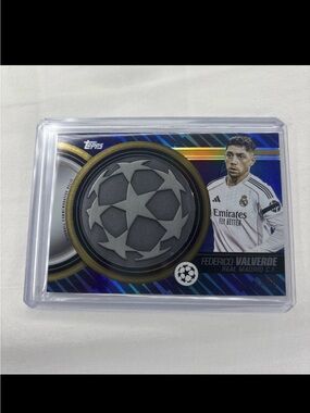 2025-26 Topps Uefa Club Competitions - Relics Federico Valverde 23/50